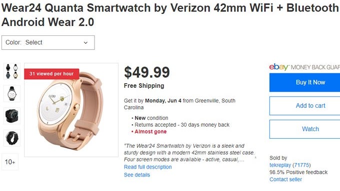 verizon wear24 ebay