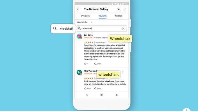 Google Maps for Android and iOS updated with new search feature