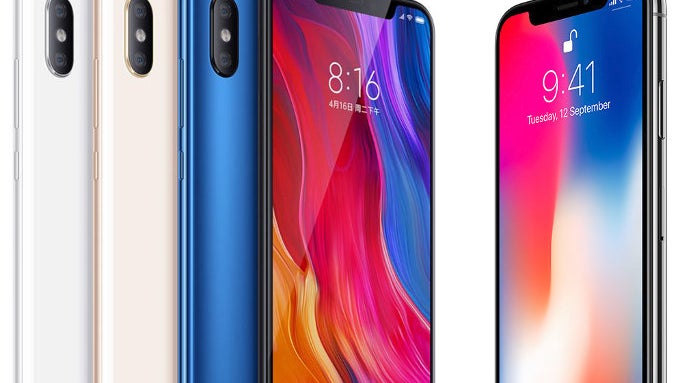 Who copied the iPhone X best?
