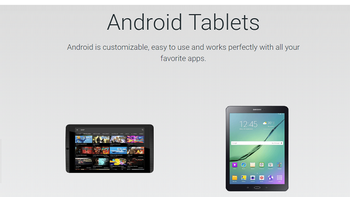 Google removes tablet section from Android website (UPDATE X 2)