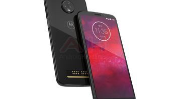 Flagship Moto Z3 appears in official renders, looks identical to Moto Z3 Play