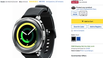 Deal: Save $70 on Samsung Gear Sport smartwatch at Best Buy and Amazon