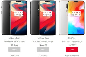 Silk White OnePlus 6 and Bullets wireless earphones now available in the US