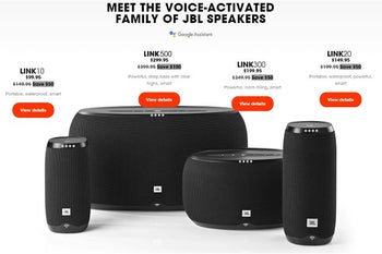 Deal: JBL running a massive sale on its Link voice-activated speakers