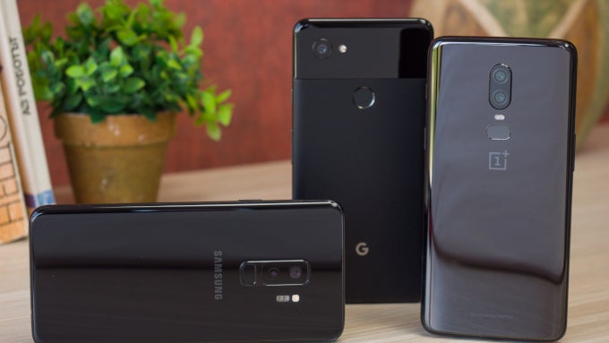 OnePlus 6 vs Galaxy S9+ vs Pixel 2 XL: low-light camera comparison