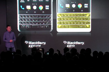 BlackBerry Mobile studied the clickiness of the Bold 9900 for the KEY2's physical QWERTY