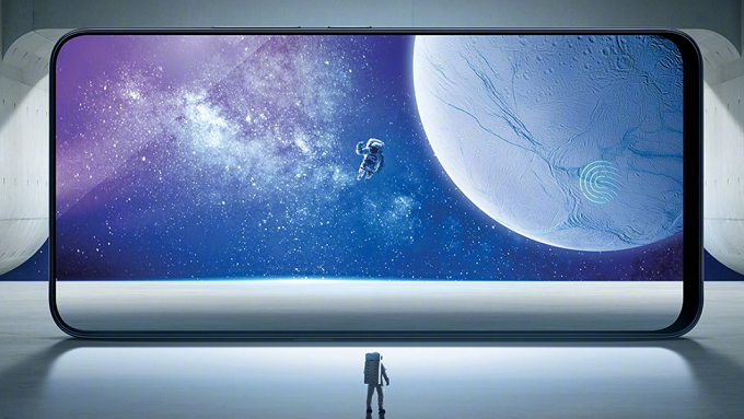 Press image of "full-screen" Vivo NEX (formerly Vivo Apex) surfaces
