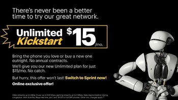 Sprint launches $15 unlimited plan available for a limited time