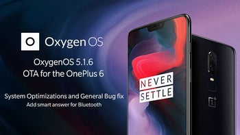OnePlus 6 update adds portrait mode, battery percentage in status bar, more