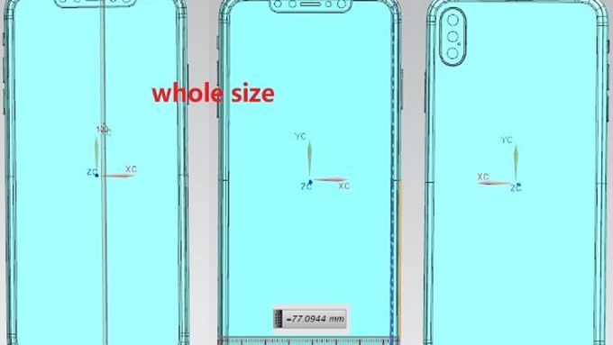 Schematics for the monstrous 6.5-inch Apple iPhone leak