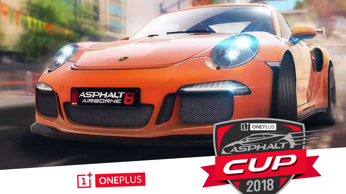 OnePlus Asphalt Cup will see gamers compete for a OnePlus 6