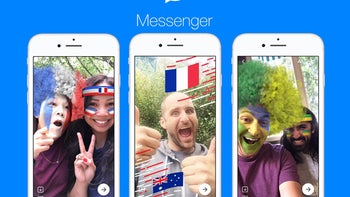 Facebook Messenger updated with World Cup-themed games, filters and effects