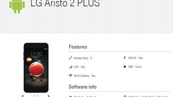 T-Mobile to launch the LG Aristo 2 Plus on June 15