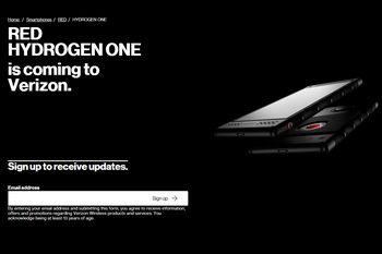 RED Hydrogen One pre-registrations are now live on Verizon's website