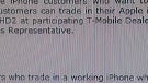 Trade your iPhone in for credit toward an HTC HD2