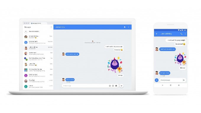 Android Messages for the web is now live, but rollout for Android is just starting