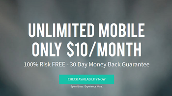 Unreal Mobile offers unlimited talk, text and data starting at $10 per month, but there is a caveat