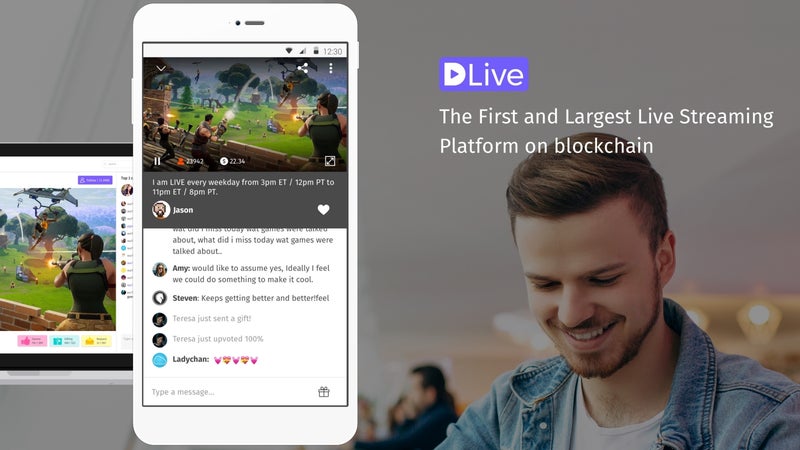 DLive delivers an Android app for their blockchain-based live streaming platform