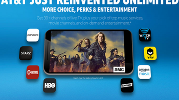 AT&T's new streaming service "WatchTV" will be free to subscribers of two new unlimited plans