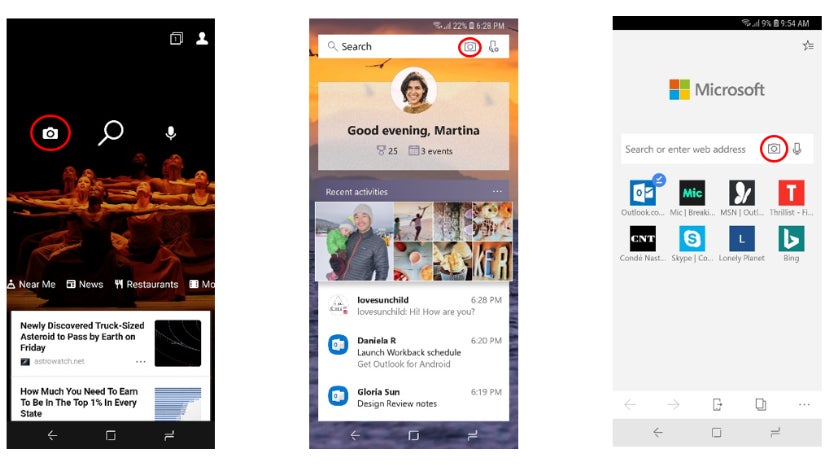 Microsoft's Bing now allows users to search with their phone camera