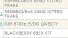 Sprint order forms show BlackBerry 9650 and 8230, Motorola ES400 and more