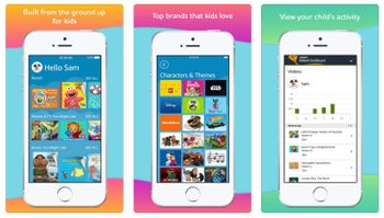 Amazon launches its kid-friendly FreeTime Unlimited app on iOS after five years