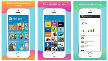 Amazon launches its kid-friendly FreeTime Unlimited app on iOS after five years