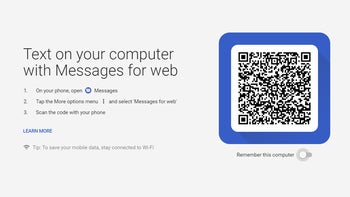 Android Messages for web goes live for everyone