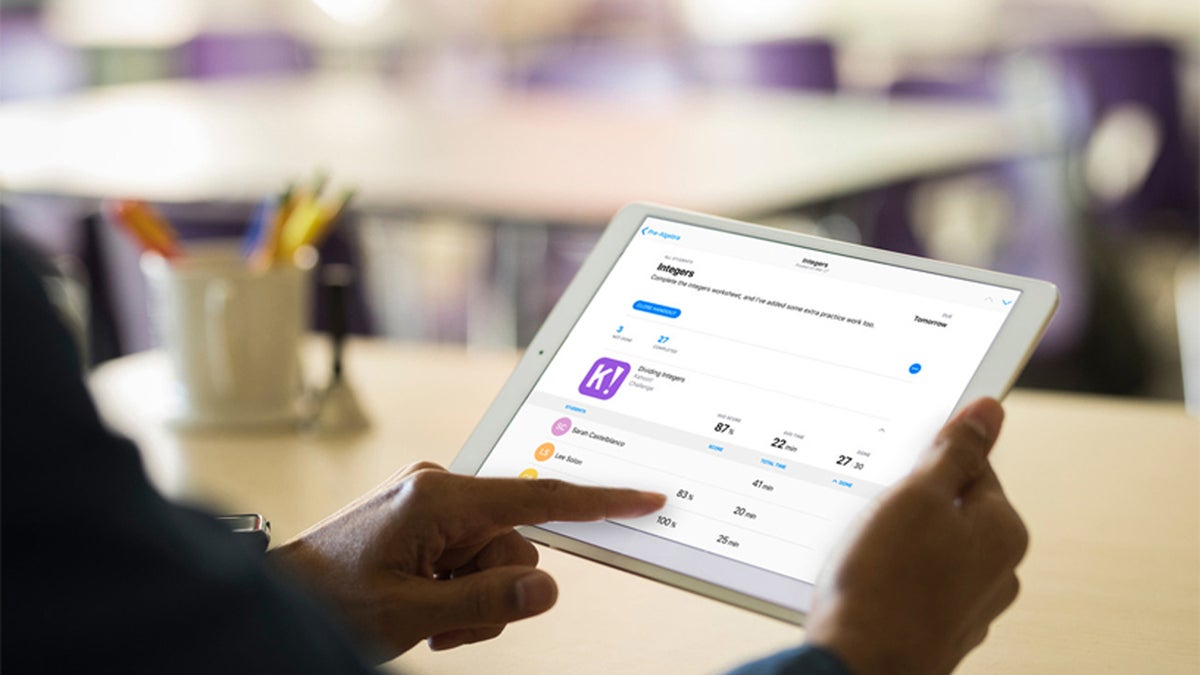 Apple’s free Schoolwork app is now available for teachers