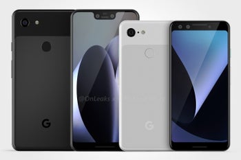 Google Pixel 3 and Pixel 3 XL leak out entirely in new 360-degree renders