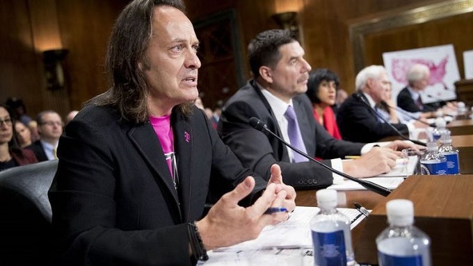 T-Mobile's Legere, Sprint's Claure tout benefits of their merger before Senate committee