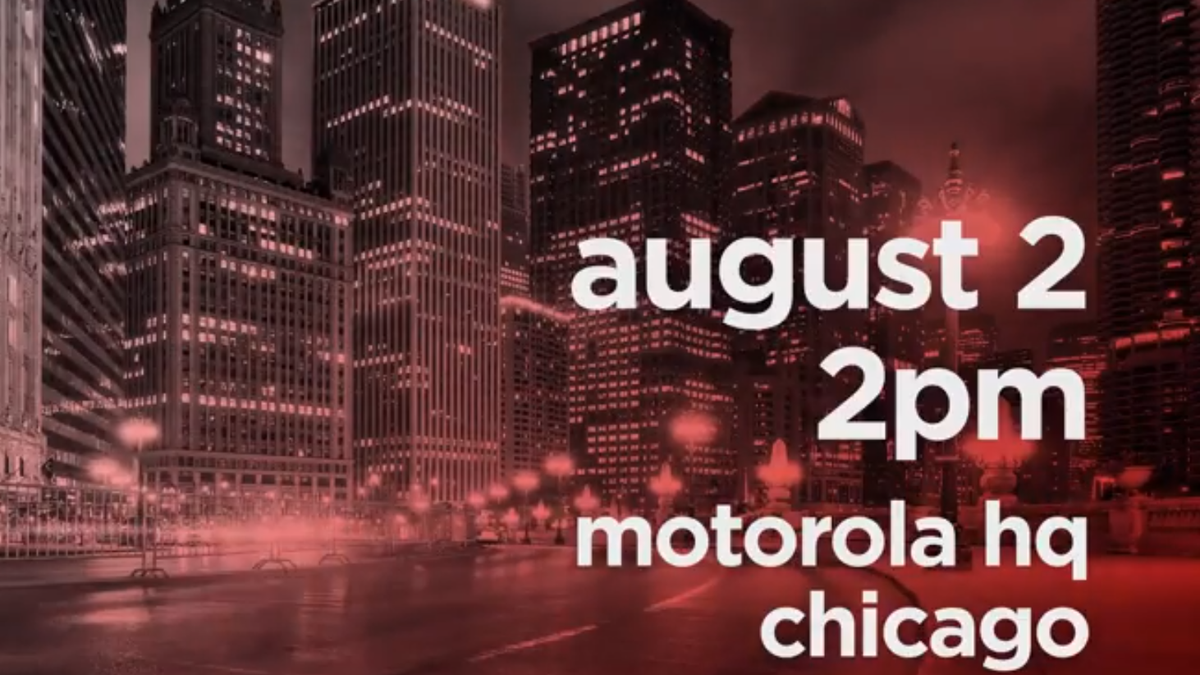 Motorola announces August 2 event, may unveil three new devices