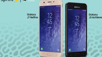 Samsung Galaxy J7 Refine and J3 Achieve are the newest budget phones on Sprint and Boost Mobile