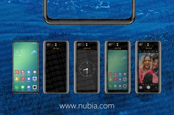 Leaked official teaser for unannounced ZTE Nubia Z18S shows a screen on both sides of the device