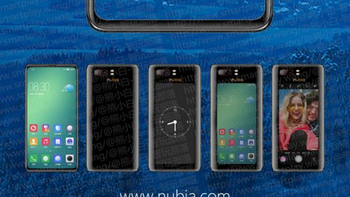 Leaked official teaser for unannounced ZTE Nubia Z18S shows a screen on both sides of the device