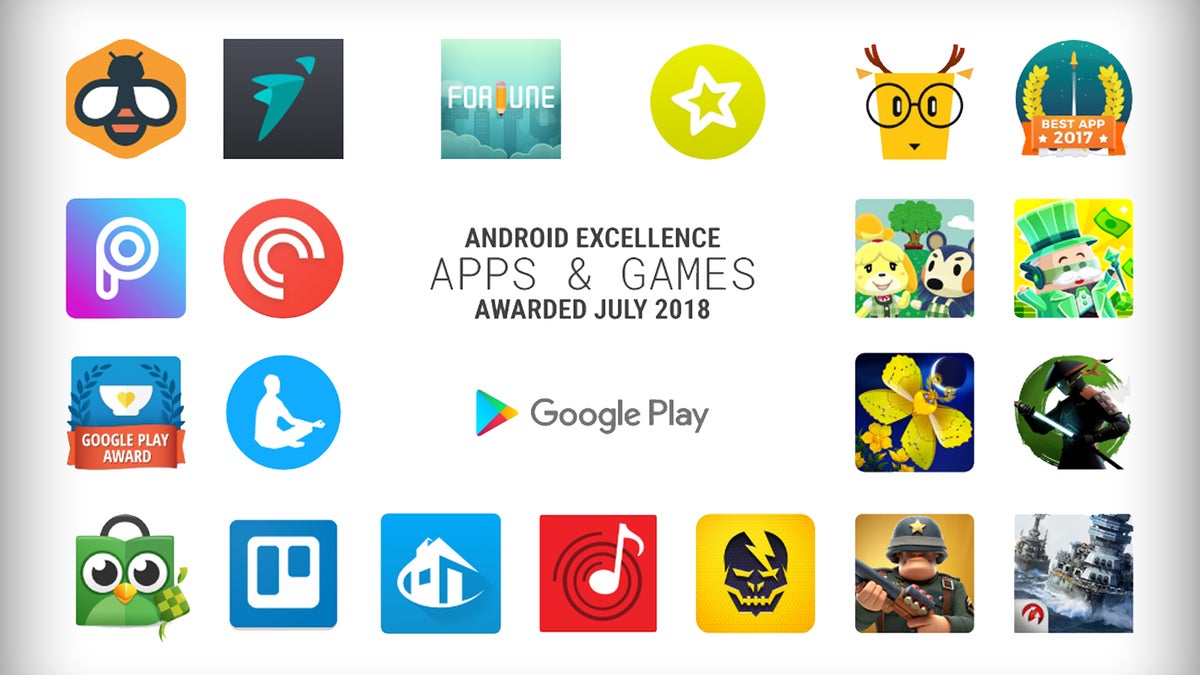 Google unveils new Android Excellence apps and games collection (Q3 2018)