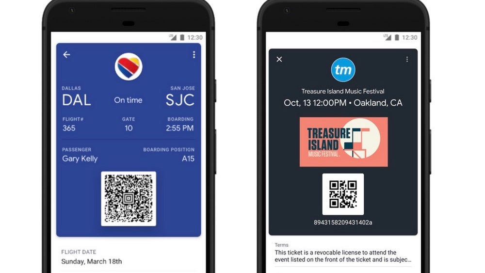 You can now send money to friends and have all your tickets in Google Pay