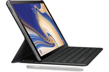 New Samsung Galaxy Tab S4 image leaks out, S Pen and optional keyboard visible