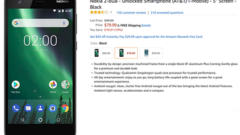 Grab the Nokia 2 for only $79.99 at Amazon and save 19%
