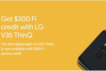 Deal: Get $300 Project Fi service credit when you buy the LG G7 ThinQ or V35 ThinQ