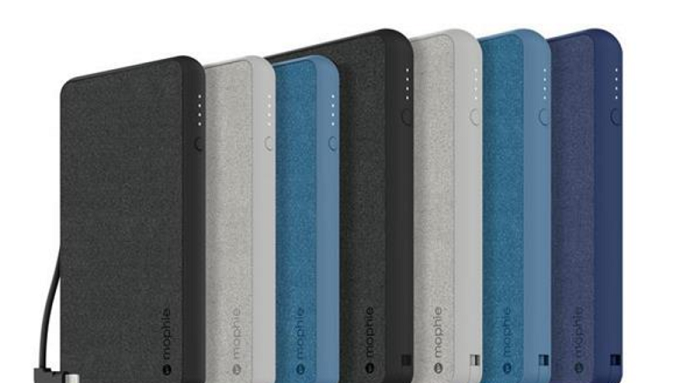 Mophie's new power banks for the Apple iPhone, iPad and AirPods charge up with a Lightning cable