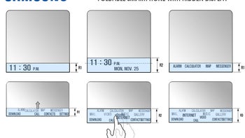 Here's what the 'hidden display' on the foldable Galaxy X may look like