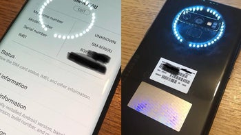 The Galaxy Note 9 appears in new leaked photos