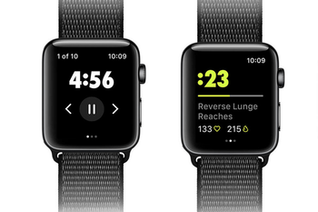 apple watch nike training club