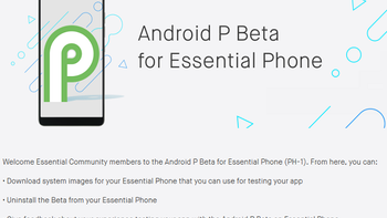 Essential Phone owners receive the latest Android P Beta build