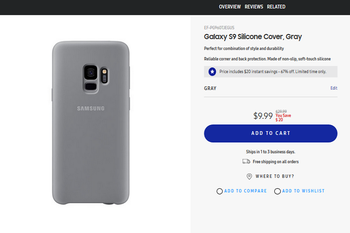 Grab an official Galaxy S9/S9+ or Galaxy Note 8 case for as low as $10 from Samsung