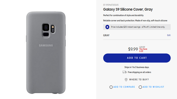 Grab an official Galaxy S9/S9+ or Galaxy Note 8 case for as low as $10 from Samsung
