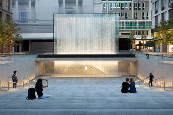 Apple opens magnificent glass cube flagship Apple Store in Milan