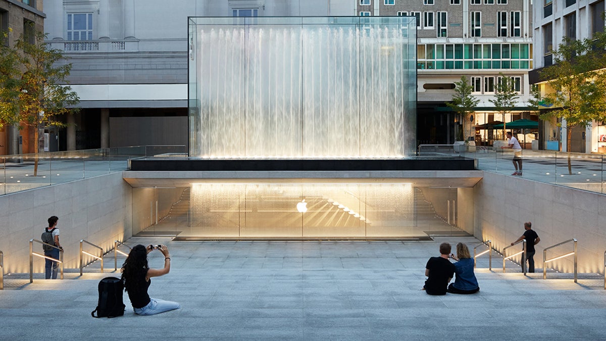 Apple opens magnificent glass cube flagship Apple Store in Milan