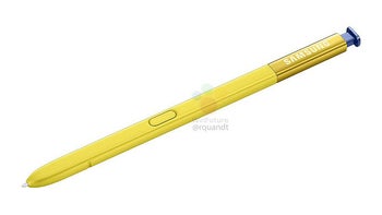 Here is a Samsung Galaxy Note 9 S Pen vs Note 8 S Pen picture